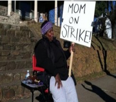 Mom goes on strike against disrespectful kids