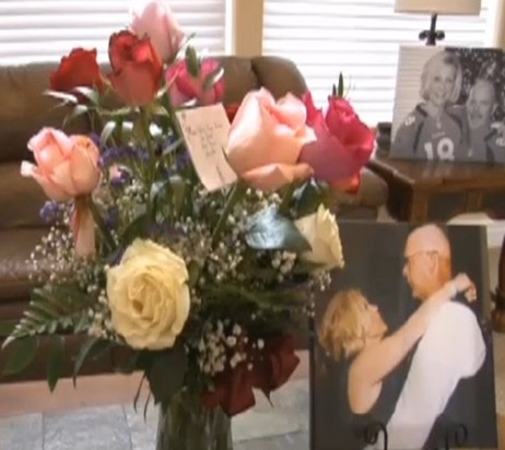 husband wanted make Valentine's Day special for his wife Shelly Golay, but he knew his days were limited