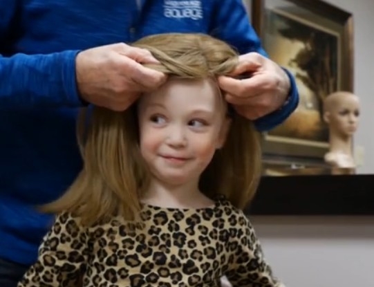 Wigs for Kids is an organization that has been building self-esteem in children for over 35 years by providing handmade hairpieces at no cost to the children’s families