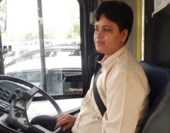 Meet Delhi’s first woman bus driver