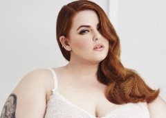 The plus size supermodel is changing the face of fashion after becoming the first size 22 woman to be signed to a modeling agency