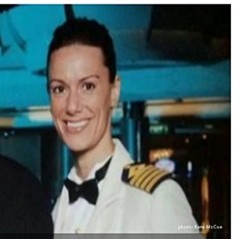 First American woman to captain a cruise ship