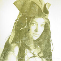 image of woman pirate